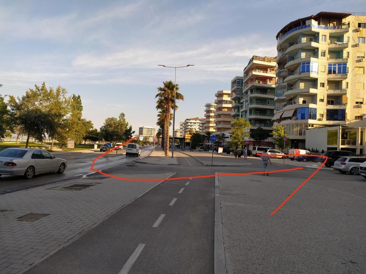 Lungomare Beach Apartments Vlorë Exteriér fotografie